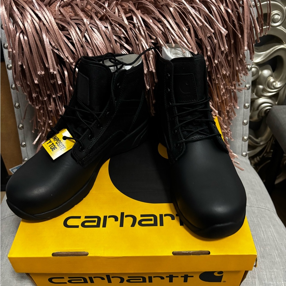 Carhartt Men's Black Boots